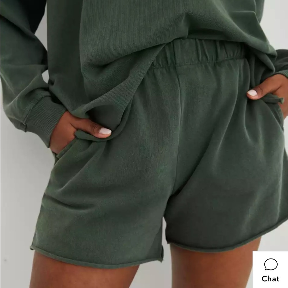 Aerie real good sunrise high waisted shorts